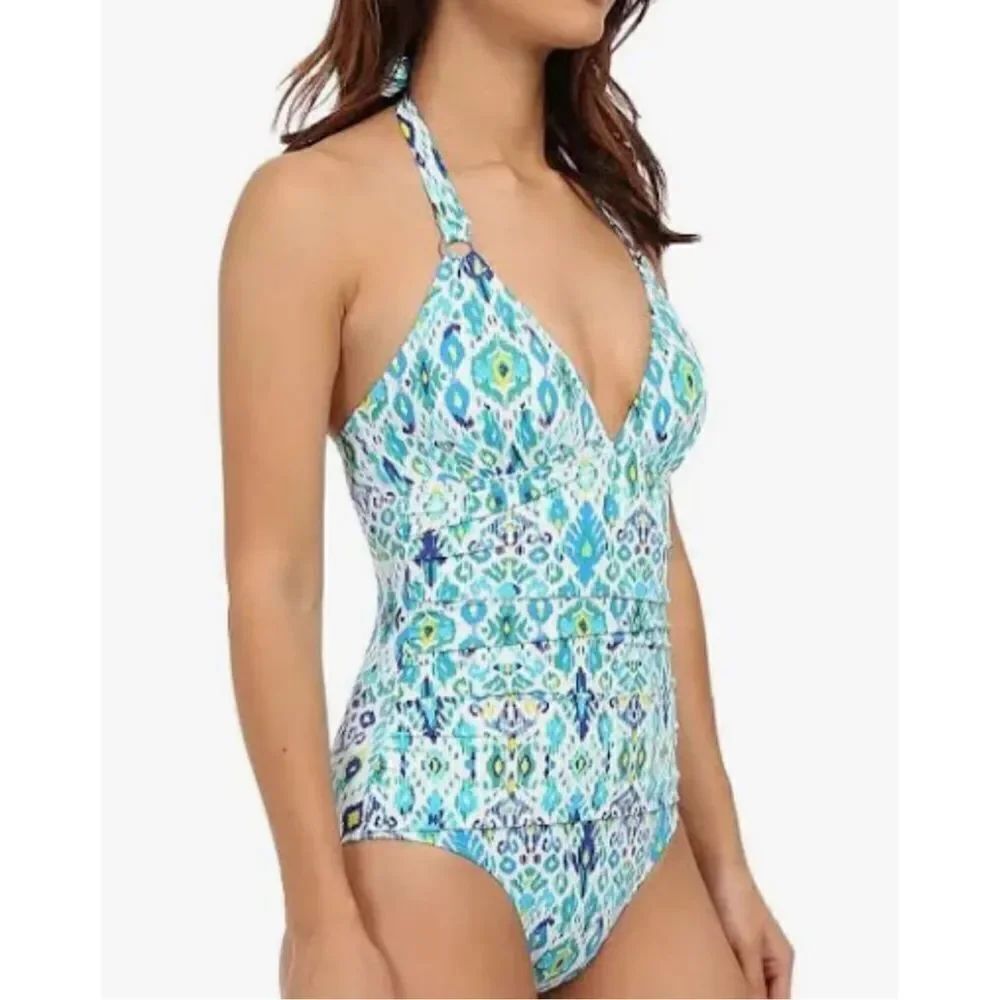 Tommy Bahama Ikat One Piece Bikini NWT Size 8